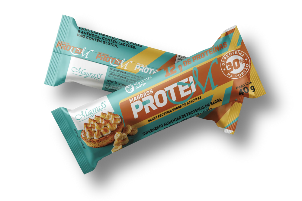 Barra de Proteína Sabor Banoffee Magrass (40g)