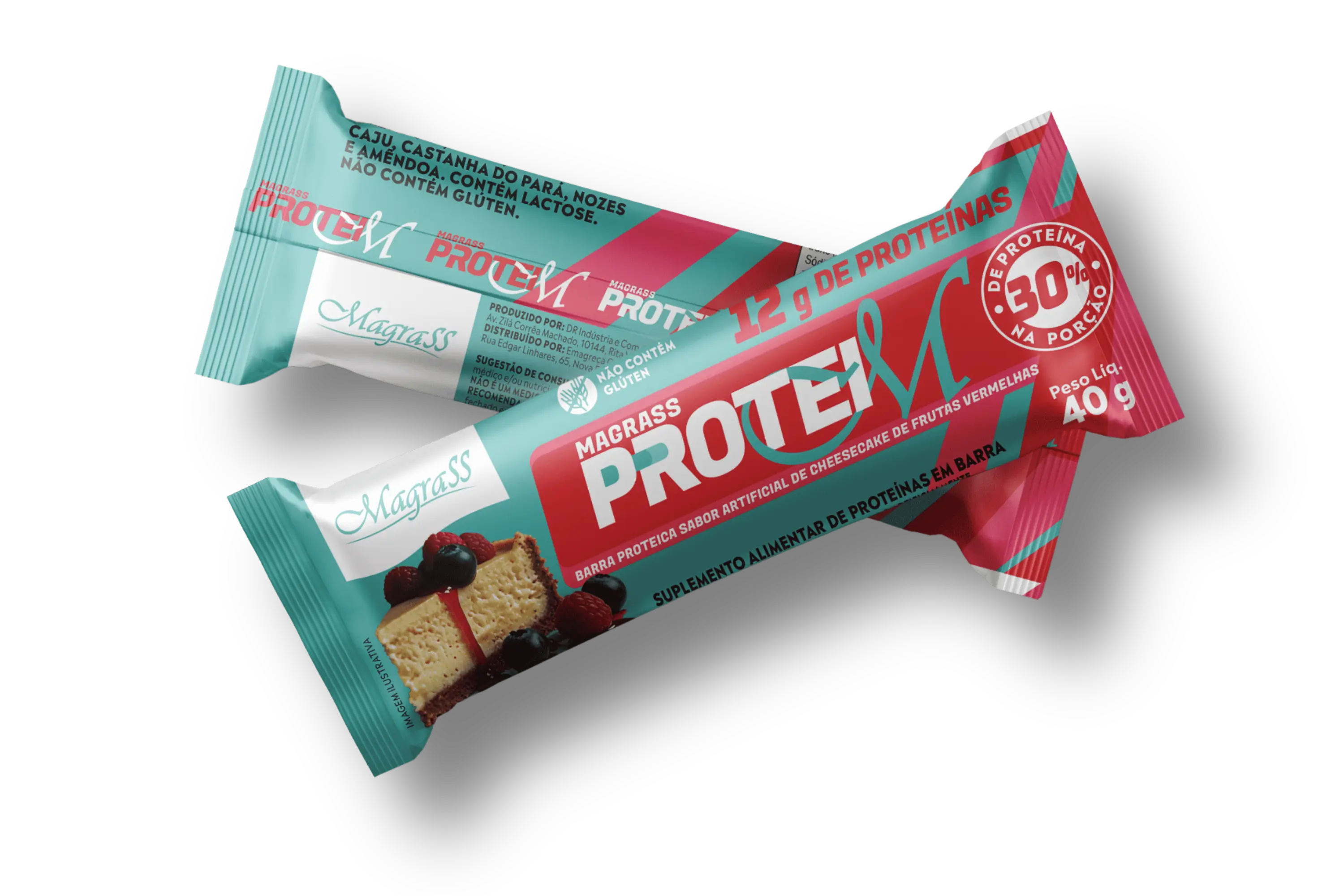 Barra de Proteína Sabor Cheesecake Magrass (40g)