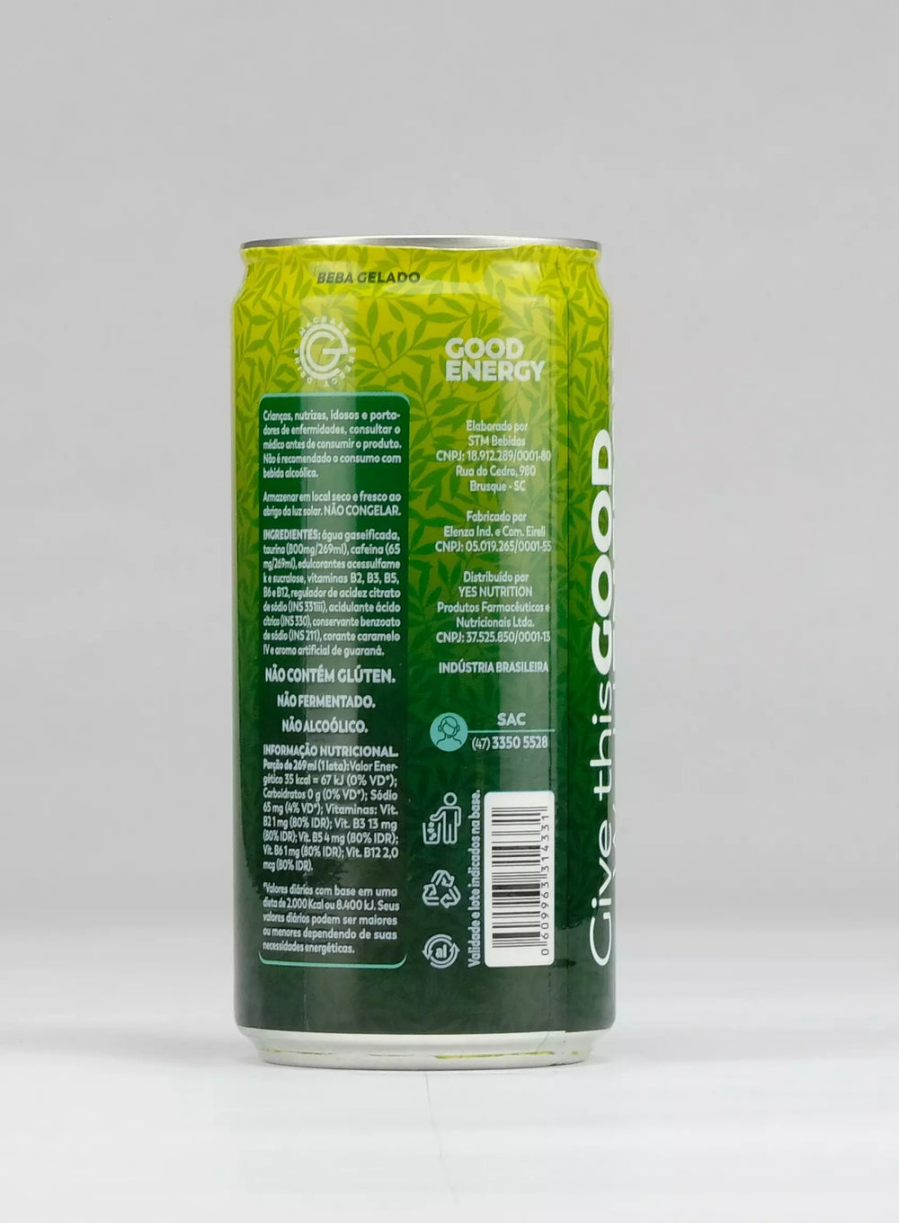 Energético Tradicional Good Energy 269ml