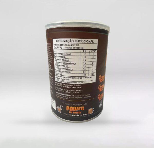 Power Fit Coffee com Café Verde Cromo e TCM Magrass (300g)