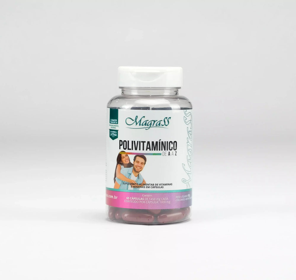 Polivitamínico A-Z Magrass 60 Cápsulas
