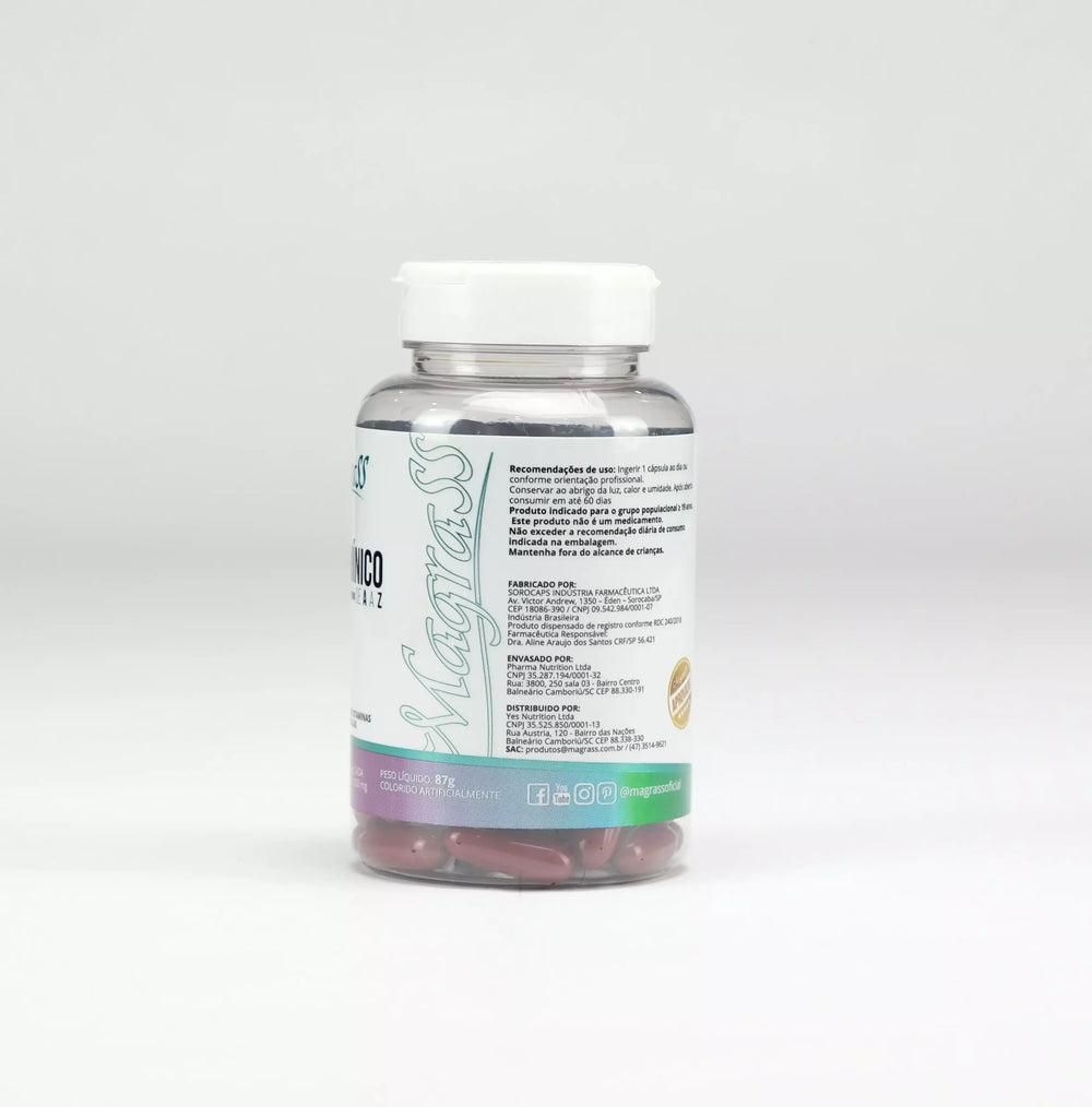 Polivitamínico A-Z Magrass 60 Cápsulas