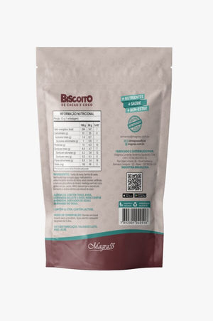 Biscoito de Cacau e Coco 50g Magrass