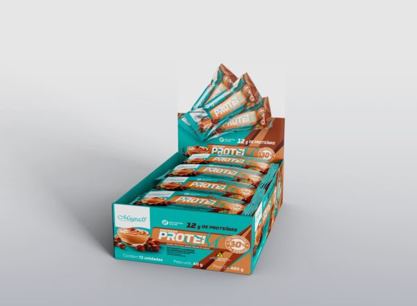 Barra de Proteína Sabor Creme de Avelã Magrass (40g)