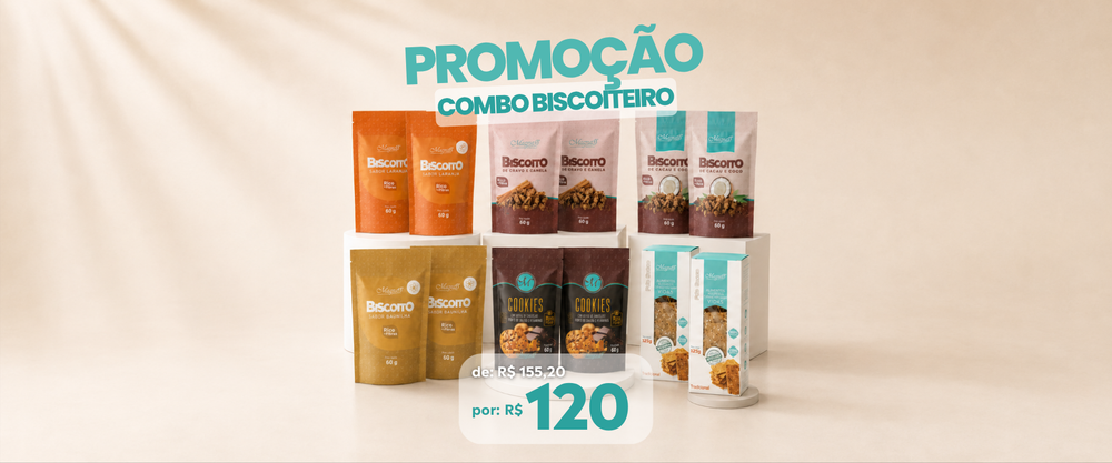 Combo Biscoiteiro Magrass