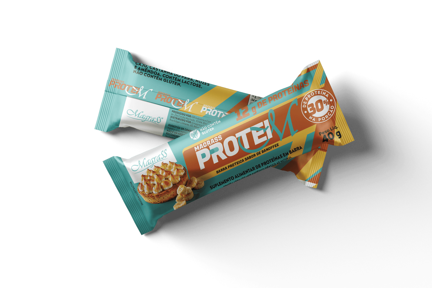 Barra de Proteína Sabor Banoffee Magrass (40g)