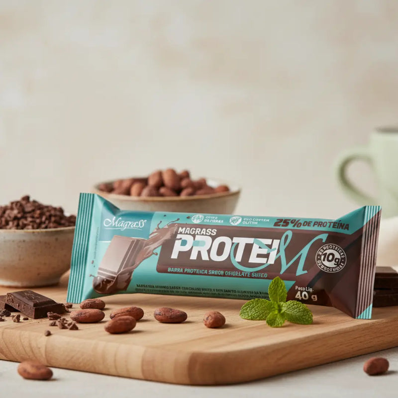 Barra de Proteína Chocolate c/12