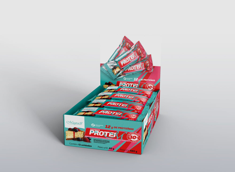 Barra de Proteína Sabor Cheesecake Magrass (40g)