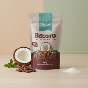 Biscoito de Cacau e Coco 50g Magrass
