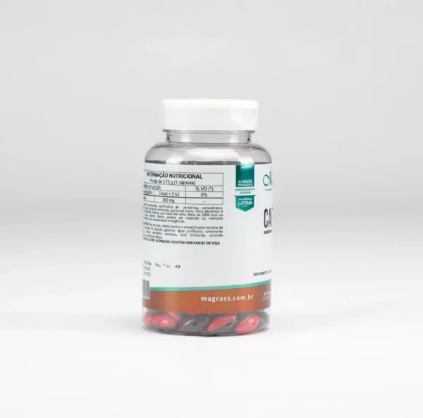 Cafeína 200mg para Energia Foco e Desempenho Magrass (60 Cápsulas)