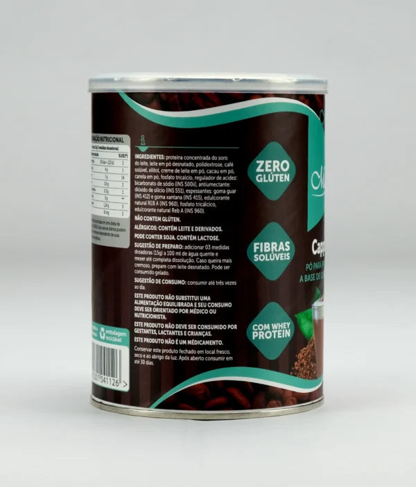 Cappuccino Fit com Cromo e Alto Teor de Proteína Magrass (300g)
