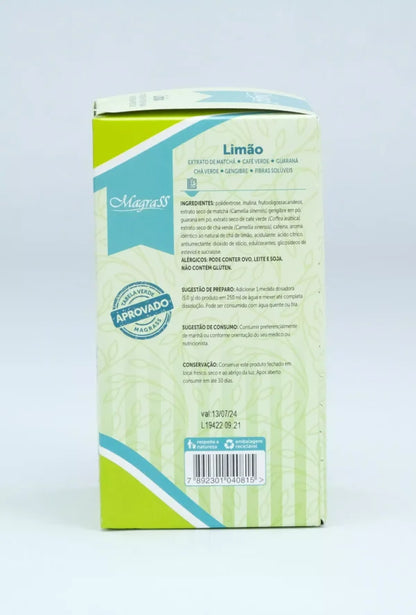 Chá Instantâneo Sabor Limão com Lipo Complex e Fibras FS Control Magrass (150g)