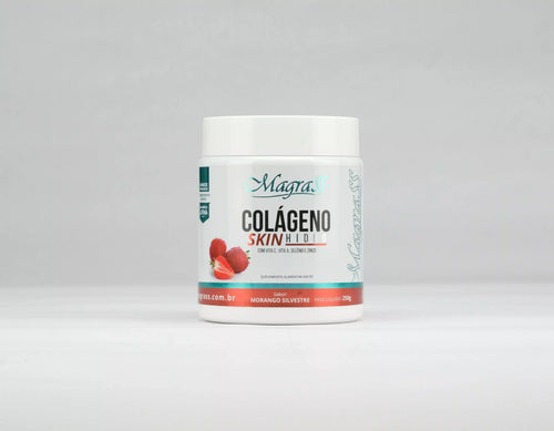Colágeno Skin Hidrolisado Sabor Morango Magrass (250g)