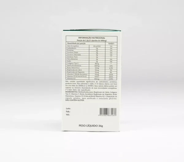 Colágeno Tipo II com Vitaminas e Minerais Magrass (60 Cápsulas)