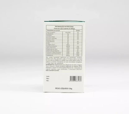 Colágeno Tipo II com Vitaminas e Minerais Magrass (60 Cápsulas)