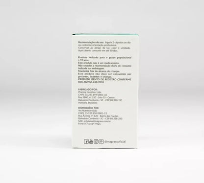 Colágeno Skin Hidrolisado com Peptídeos Bioativos Magrass (250g – Sabor Laranja)