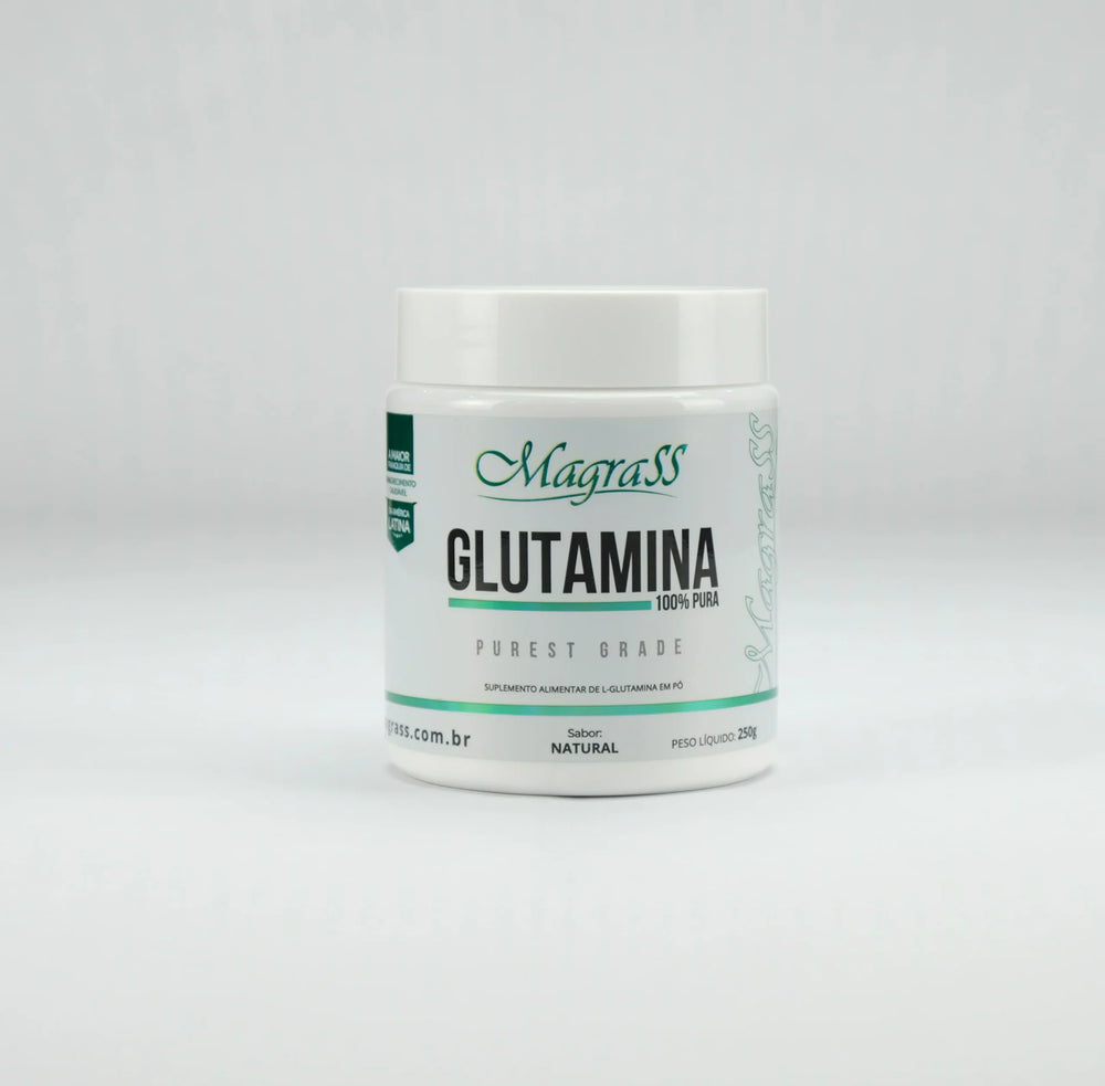 Glutamina 100% Pura L-Glutamina Magrass (250g)