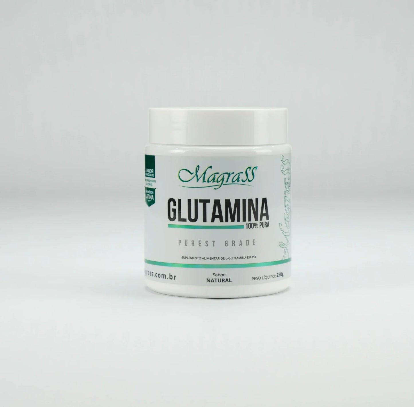 Glutamina 100% Pura L-Glutamina Magrass (250g)