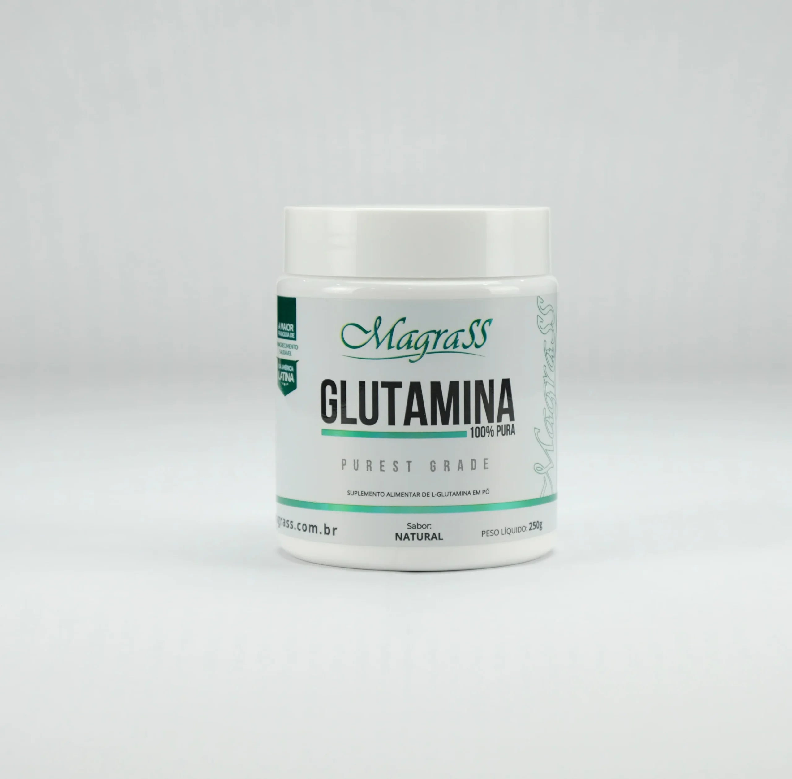 Glutamina 100% Pura L-Glutamina Magrass (250g)