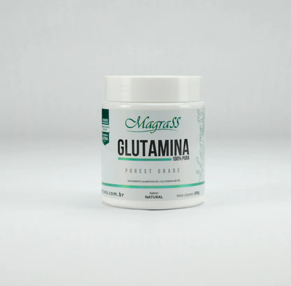 Glutamina 100% Pura L-Glutamina Magrass (250g)