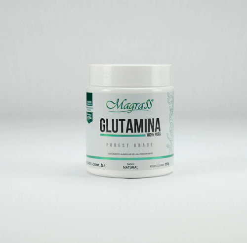 Glutamina 100% Pura L-Glutamina Magrass (250g)