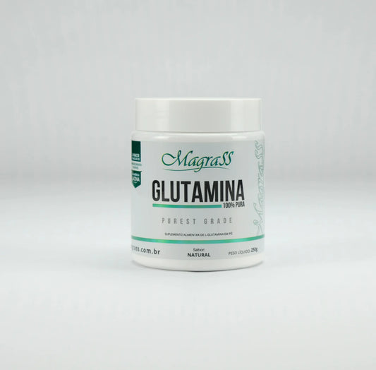 Glutamina 100% Pura L-Glutamina Magrass (250g)