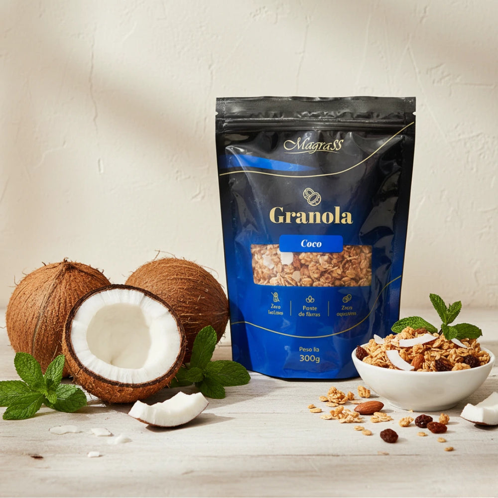 Granola Zero com Coco 300g Magrass