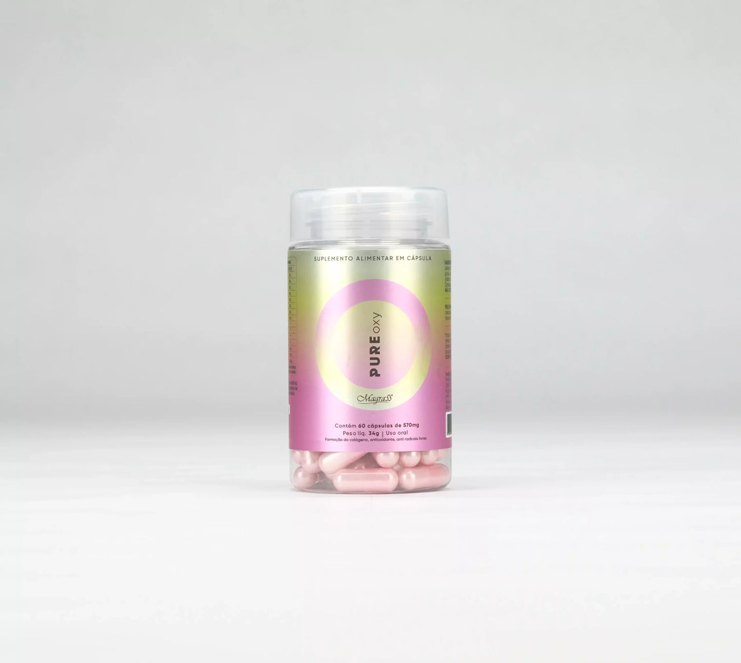 PureOxy Suplemento Antioxidante Magrass (60 Cápsulas)