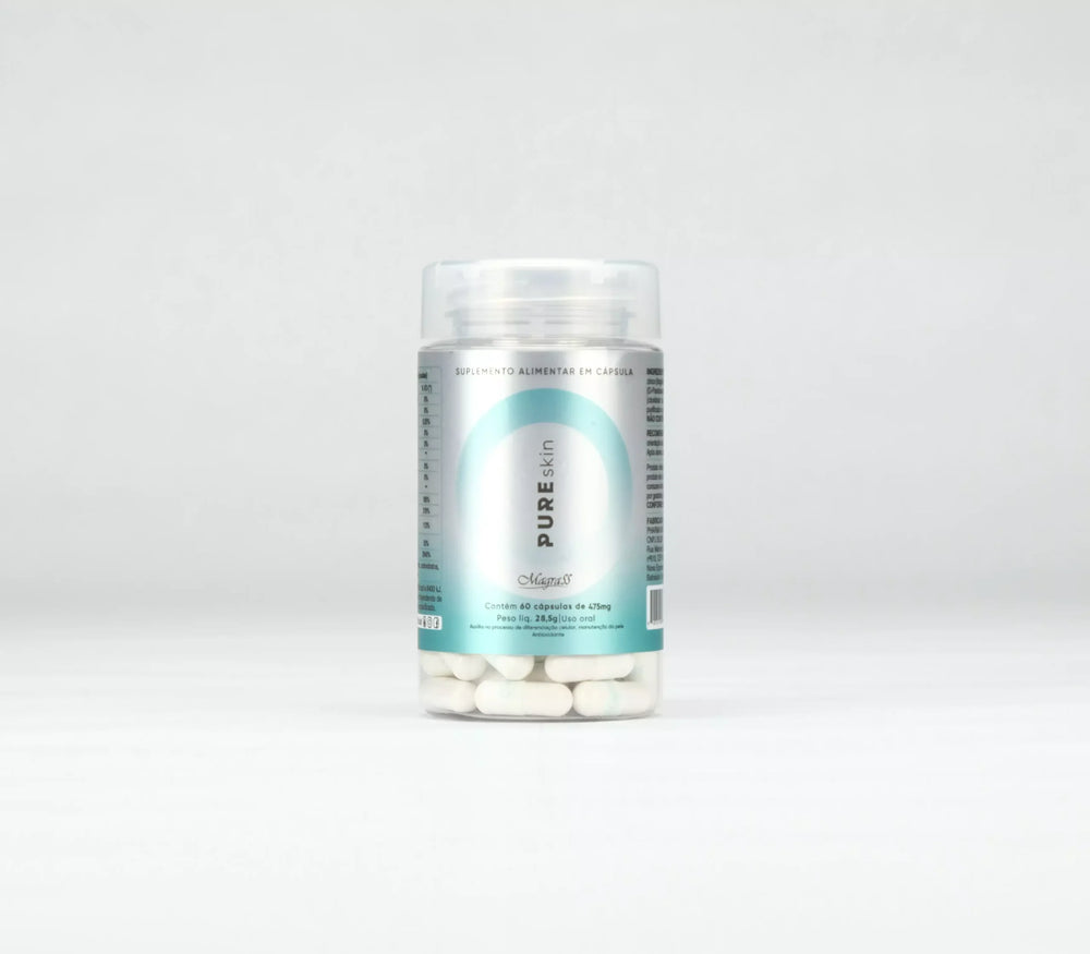 PureSkin Suplemento para Pele e Imunidade Magrass (60 Cápsulas)