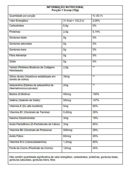 Skin Bloom Colágeno Verisol com Vitaminas e Minerais Magrass (300g)