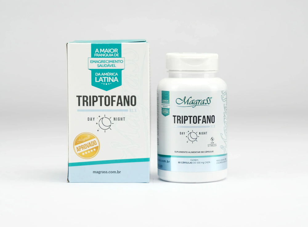 Triptofano com Vitaminas e Minerais Magrass (60 Cápsulas)