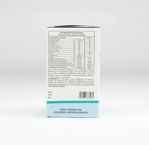 Triptofano com Vitaminas e Minerais Magrass (60 Cápsulas)