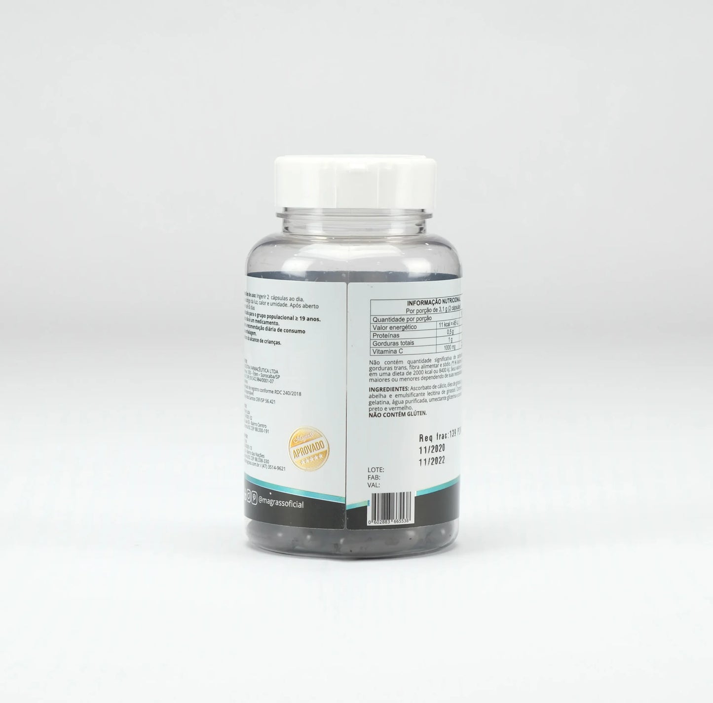 Vitamina C 1000mg Magrass (60 Cápsulas)