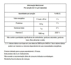 Vitamina C 1000mg Magrass (60 Cápsulas)