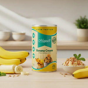 Whey Protein Isolado Concentrado e Hidrolisado (400g – Sabor Banana Cream)