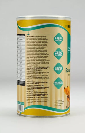 Whey Protein Isolado Concentrado e Hidrolisado Fiber Magrass (400g – Sabor Banana Cream)