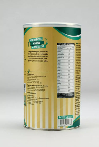 Whey Fiber Protein com Isolado Concentrado e Hidrolisado Magrass (400g – Sabor Creme)